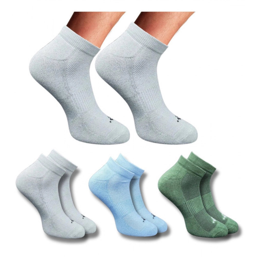 3_Pair Set Unisex Casual Cotton Printed Low Cut Socks · 1316