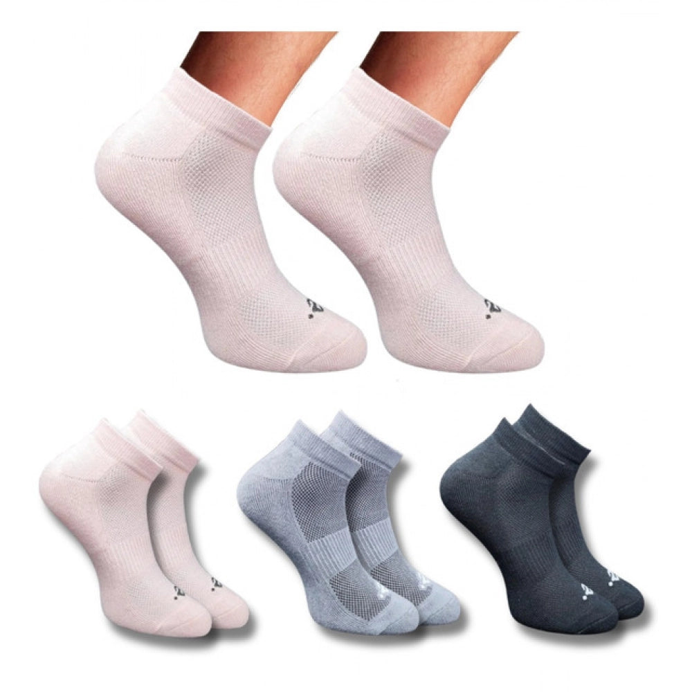 3_Pair Set Unisex Casual Cotton Printed Low Cut Socks · 1317