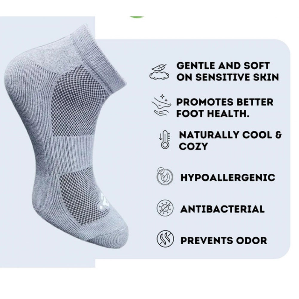 3_Pair Set Unisex Casual Cotton Printed Low Cut Socks · 1317