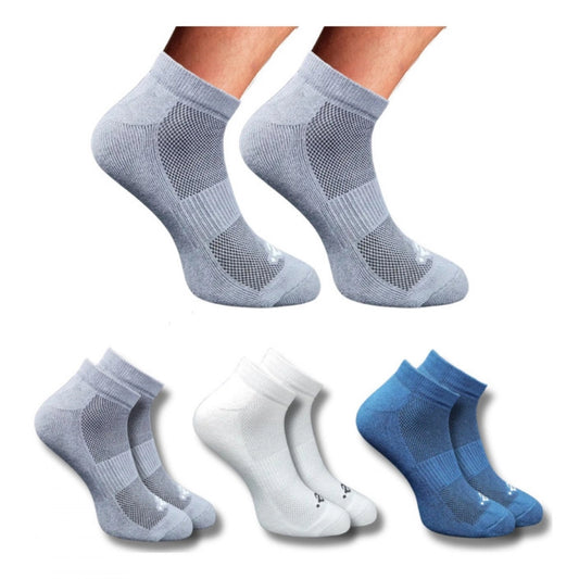 3_Pair Set Unisex Casual Cotton Printed Low Cut Socks · 1321