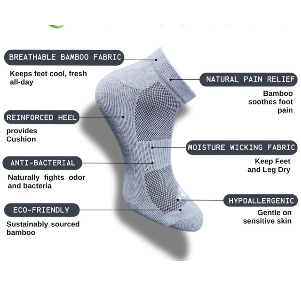 3_Pair Set Unisex Casual Cotton Printed Low Cut Socks · 1321