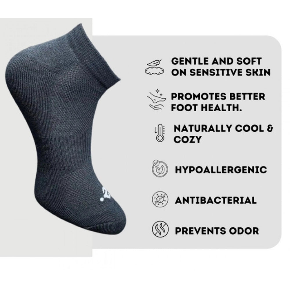 3_Pair Set Unisex Casual Cotton Printed Low Cut Socks · 1323