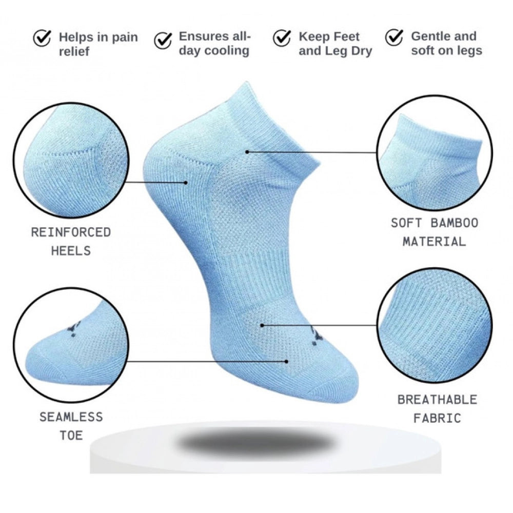 3_Pair Set Unisex Casual Cotton Printed Low Cut Socks · 1325