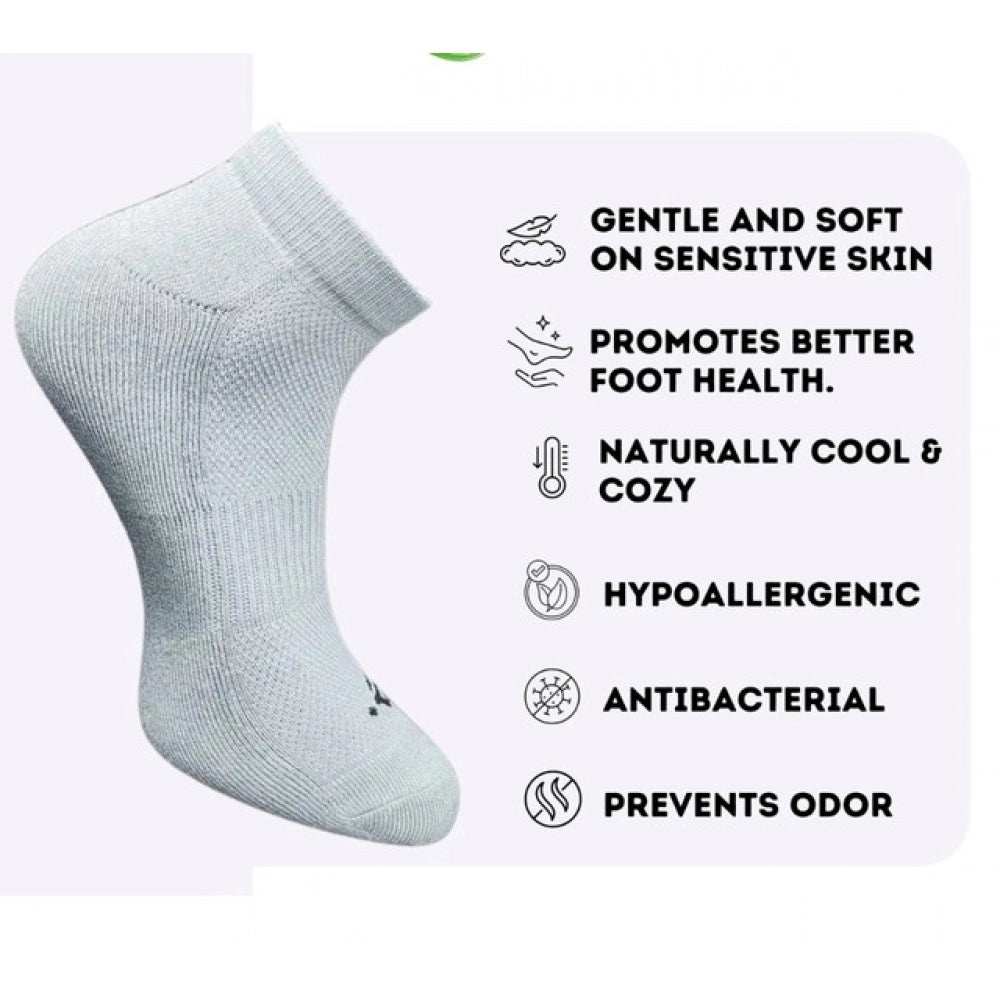 3_Pair Set Unisex Casual Cotton Printed Low Cut Socks · 1326