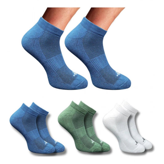 3_Pair Set Unisex Casual Cotton Printed Low Cut Socks · 1327