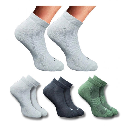 3_Pair Set Unisex Casual Cotton Printed Low Cut Socks · 1329