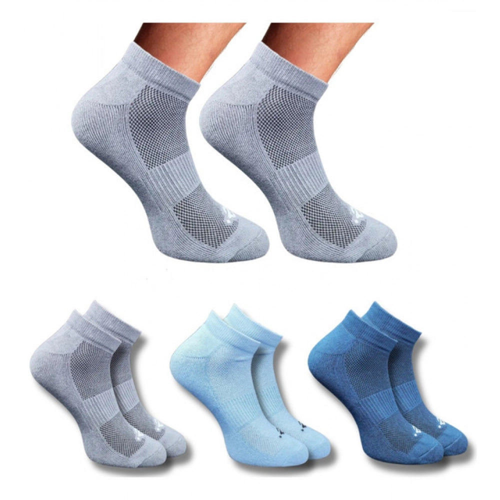 3_Pair Set Unisex Casual Cotton Printed Low Cut Socks · 1330