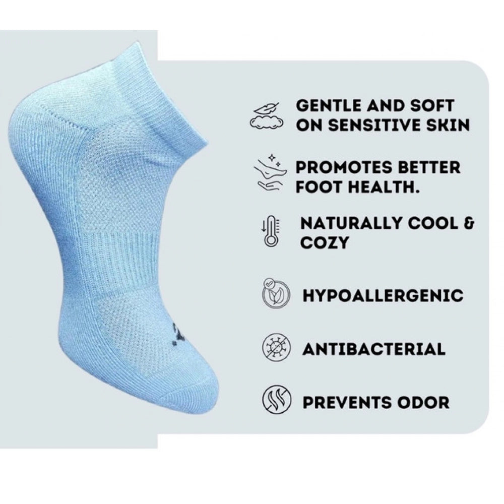 3_Pair Set Unisex Casual Cotton Printed Low Cut Socks · 1330