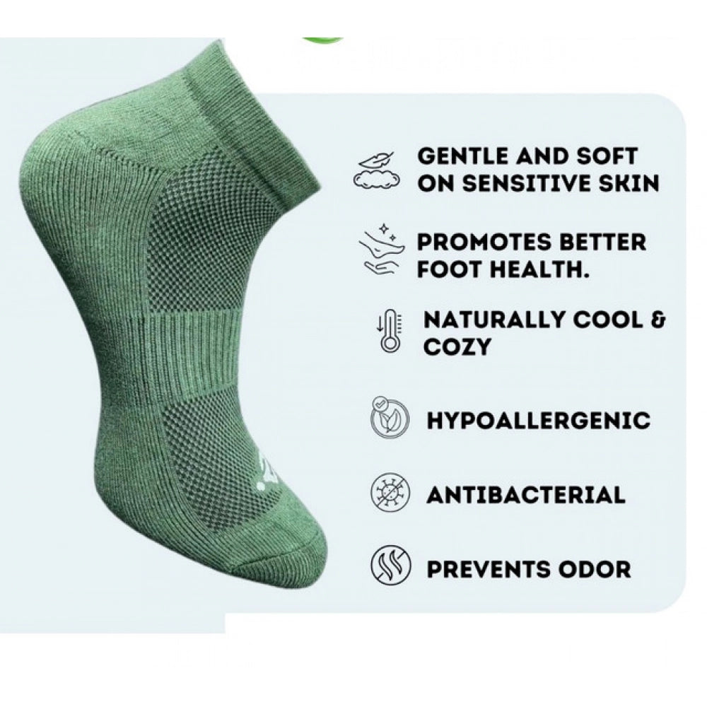 3_Pair Set Unisex Casual Cotton Printed Low Cut Socks · 1332