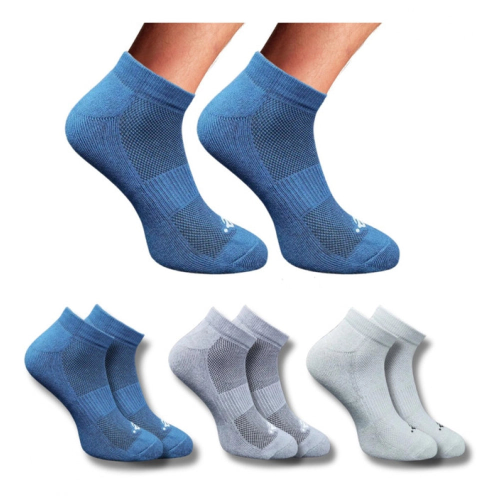 3_Pair Set Unisex Casual Cotton Printed Low Cut Socks · 1333