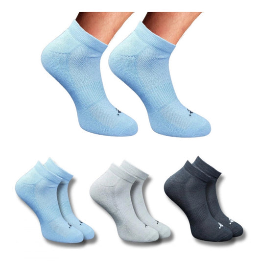 3_Pair Set Unisex Casual Cotton Printed Low Cut Socks · 1335