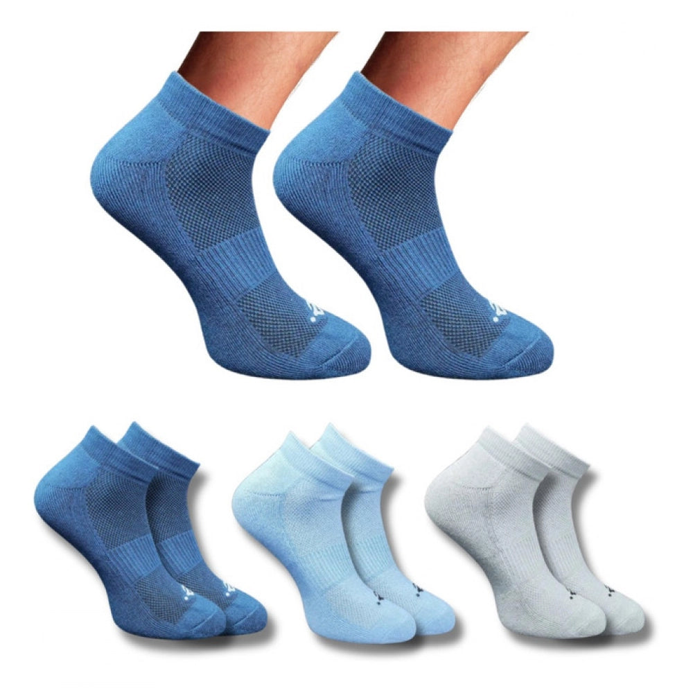 3_Pair Set Unisex Casual Cotton Printed Low Cut Socks · 1337