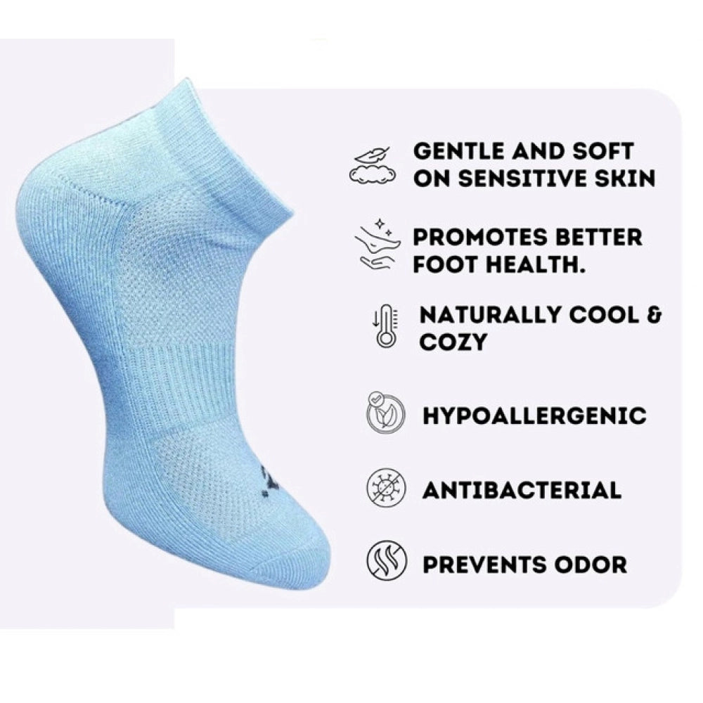 3_Pair Set Unisex Casual Cotton Printed Low Cut Socks · 1337