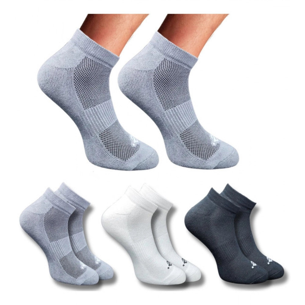 3_Pair Set Unisex Casual Cotton Printed Low Cut Socks · 1338