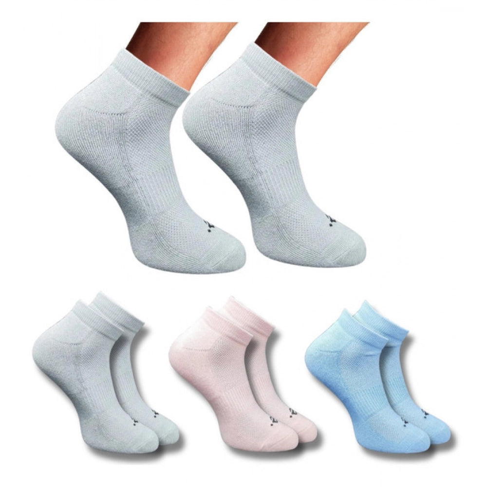 3_Pair Set Unisex Casual Cotton Printed Low Cut Socks · 1339