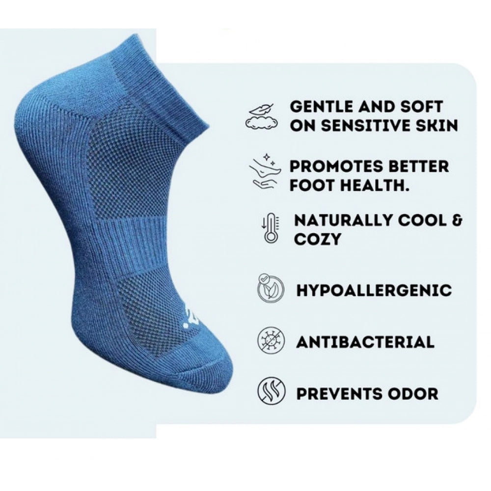 3_Pair Set Unisex Casual Cotton Printed Low Cut Socks · 1340
