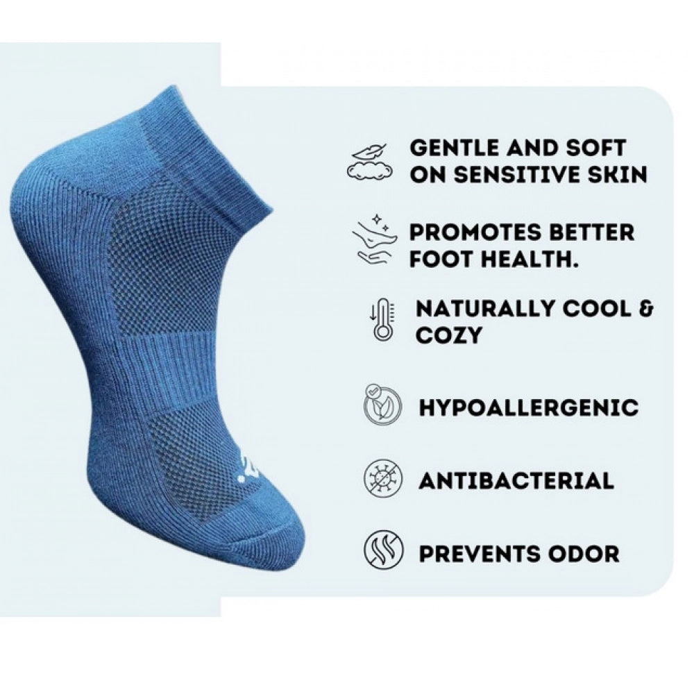 3_Pair Set Unisex Casual Cotton Printed Low Cut Socks · 1343