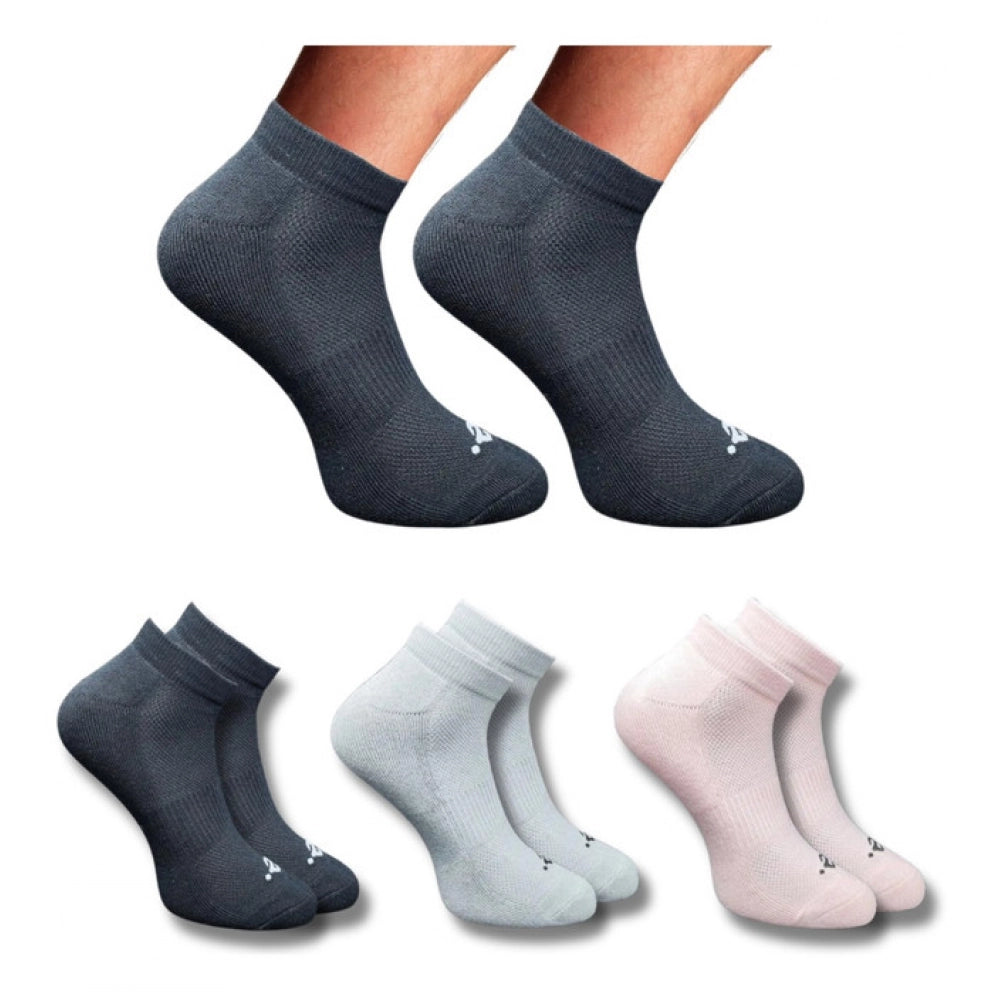 3_Pair Set Unisex Casual Cotton Printed Low Cut Socks · 1346