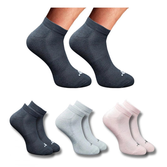 3_Pair Set Unisex Casual Cotton Printed Low Cut Socks · 1346