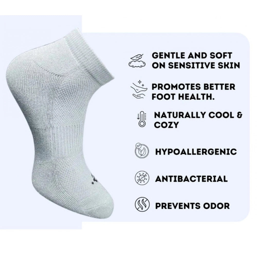 3_Pair Set Unisex Casual Cotton Printed Low Cut Socks · 1346