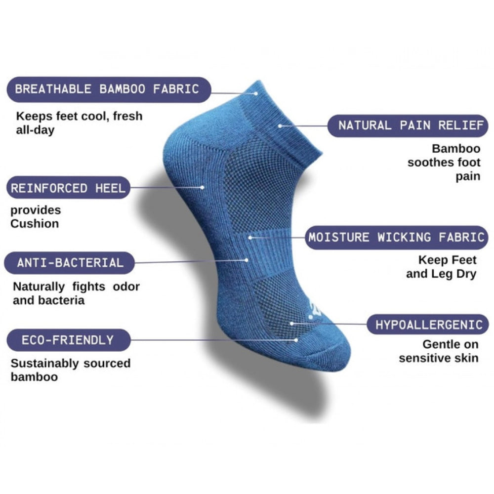 3_Pair Set Unisex Casual Cotton Printed Low Cut Socks · 1347