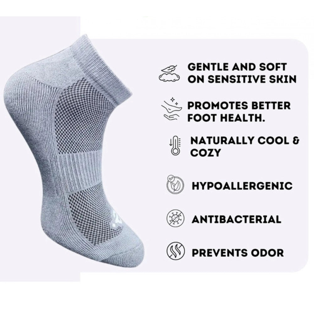 3_Pair Set Unisex Casual Cotton Printed Low Cut Socks · 1347