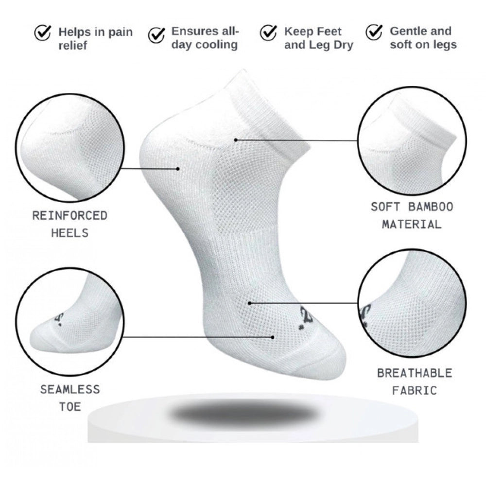 3_Pair Set Unisex Casual Cotton Printed Low Cut Socks · 1348