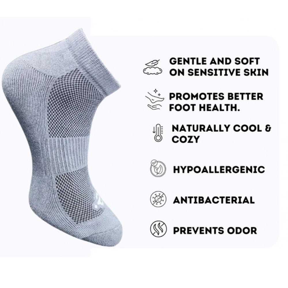3_Pair Set Unisex Casual Cotton Printed Low Cut Socks · 1349