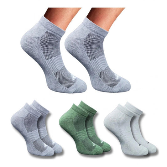 3_Pair Set Unisex Casual Cotton Printed Low Cut Socks · 1354