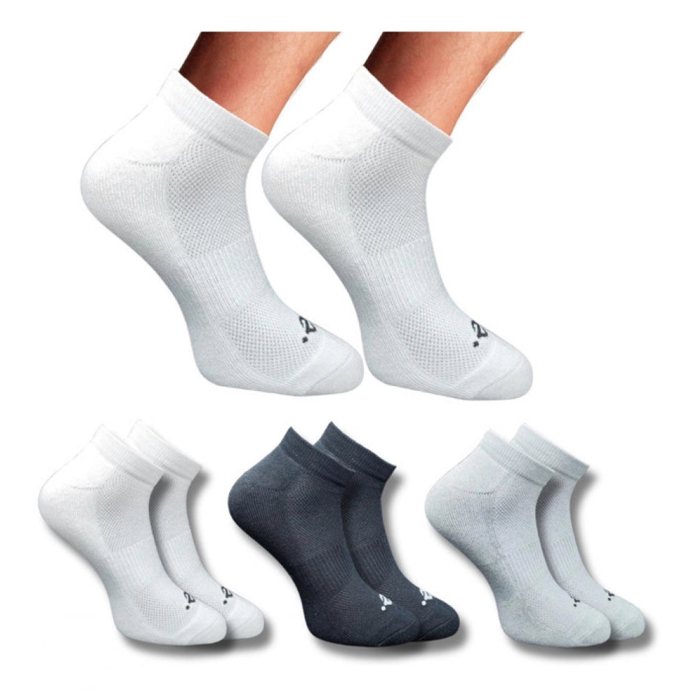 3_Pair Set Unisex Casual Cotton Printed Low Cut Socks · 1356
