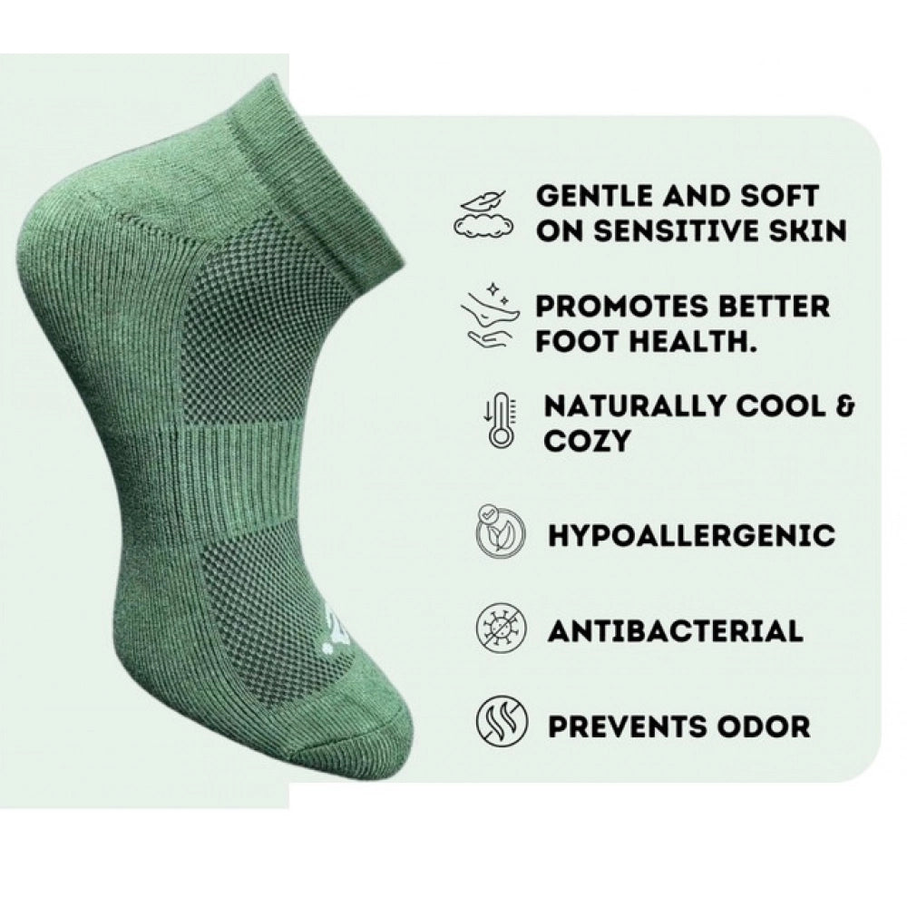 3_Pair Set Unisex Casual Cotton Printed Low Cut Socks · 1357