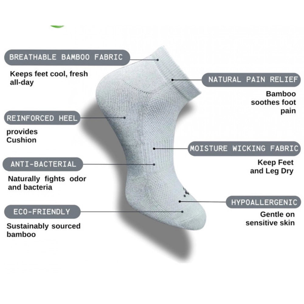 3_Pair Set Unisex Casual Cotton Printed Low Cut Socks · 1360