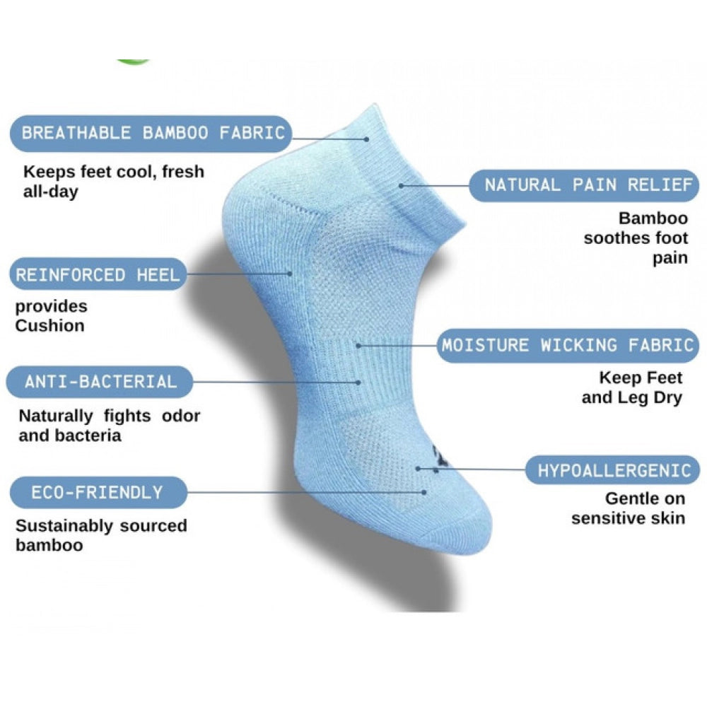 3_Pair Set Unisex Casual Cotton Printed Low Cut Socks · 1361