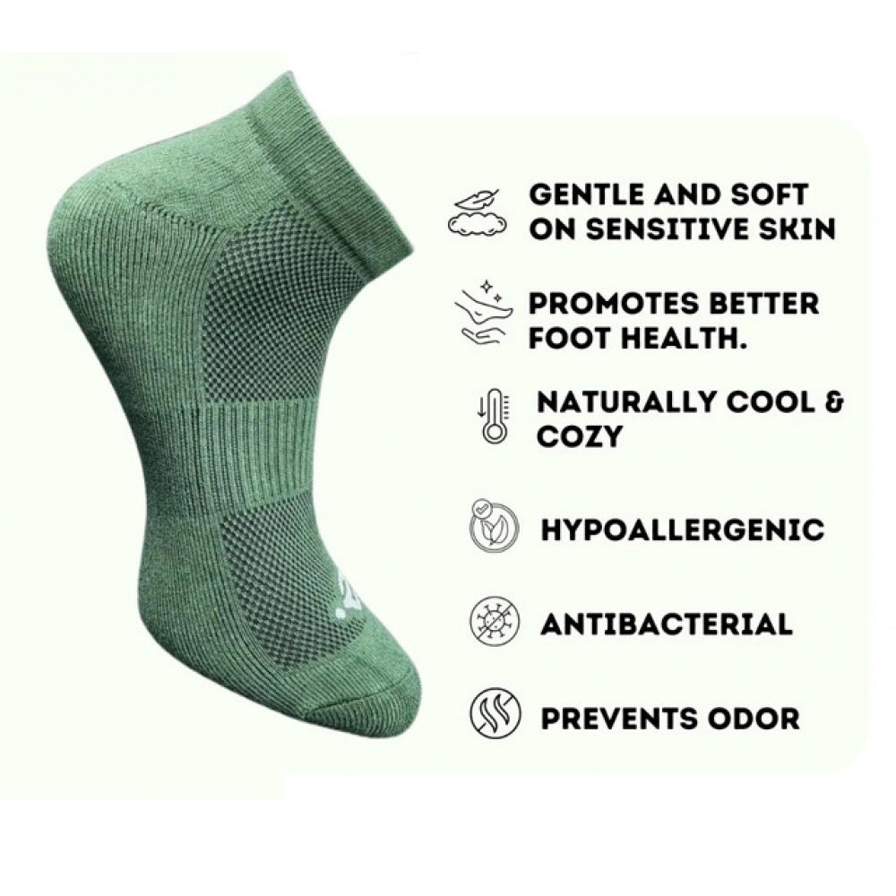 3_Pair Set Unisex Casual Cotton Printed Low Cut Socks · 1361