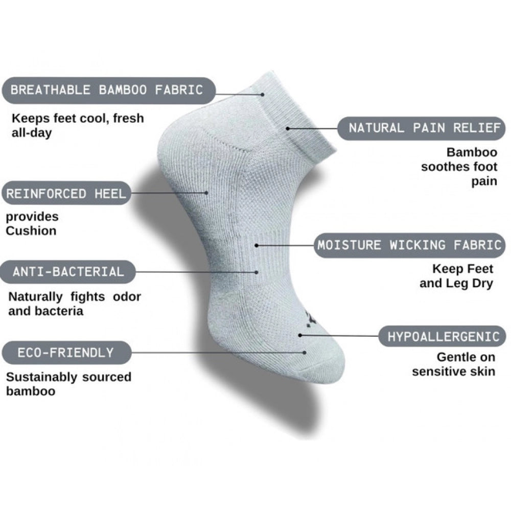 3_Pair Set Unisex Casual Cotton Printed Low Cut Socks · 1364