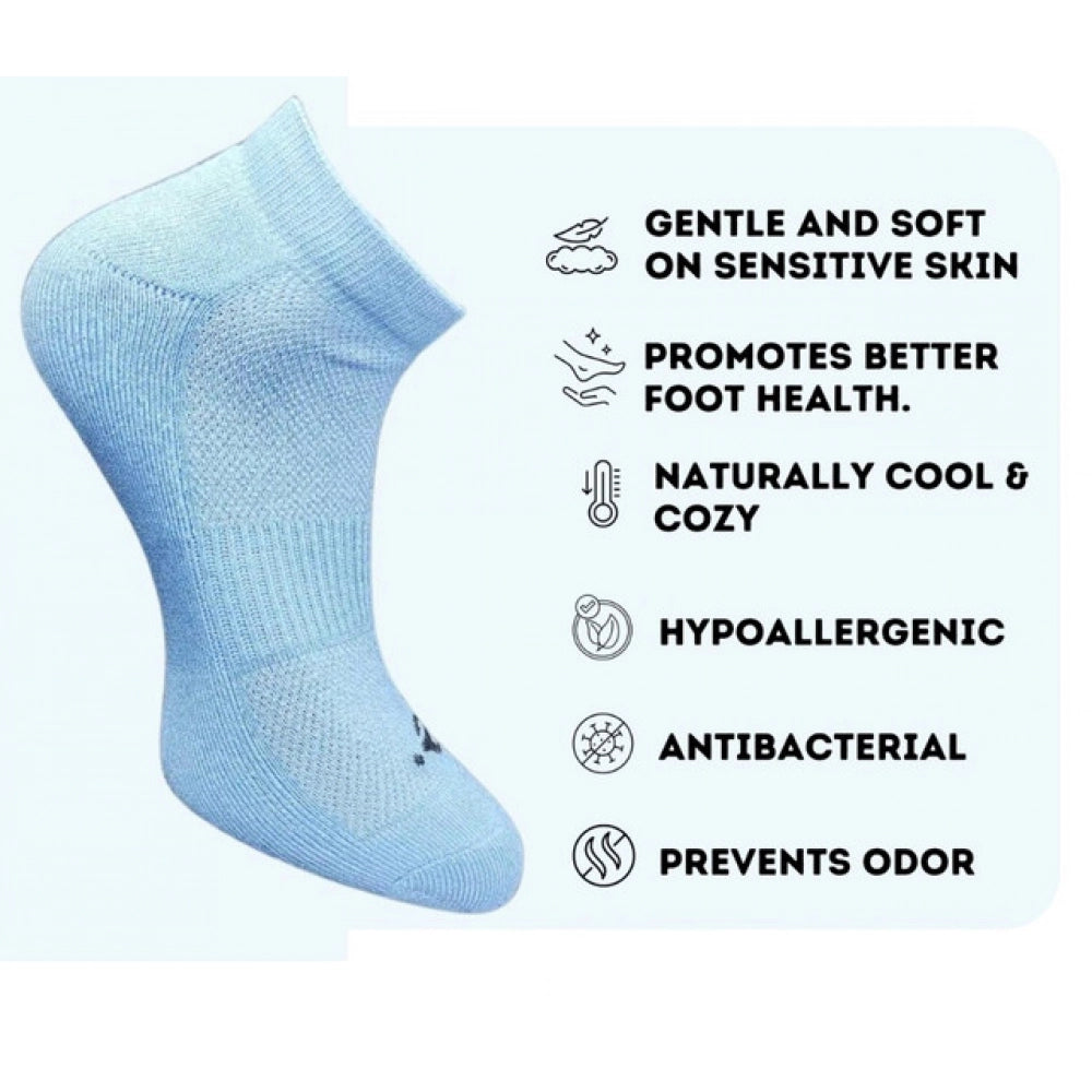 3_Pair Set Unisex Casual Cotton Printed Low Cut Socks · 1364