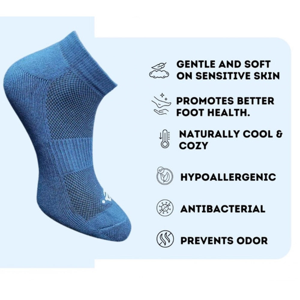 3_Pair Set Unisex Casual Cotton Printed Low Cut Socks · 1367