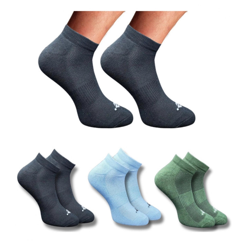 3_Pair Set Unisex Casual Cotton Printed Low Cut Socks · 1369