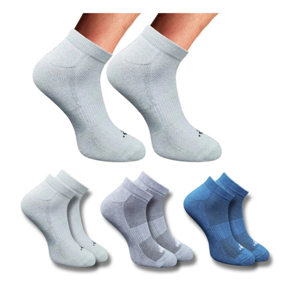 3_Pair Set Unisex Casual Cotton Printed Low Cut Socks · 1370