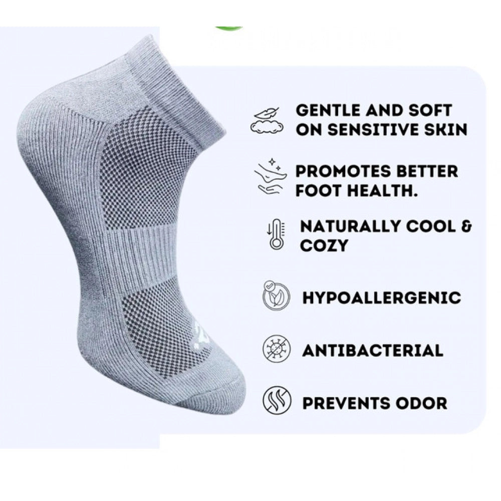 3_Pair Set Unisex Casual Cotton Printed Low Cut Socks · 1370
