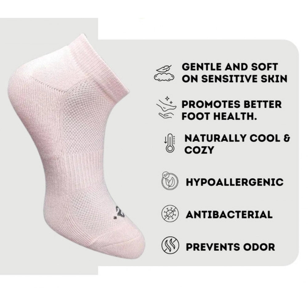 3_Pair Set Unisex Casual Cotton Printed Low Cut Socks · 1371