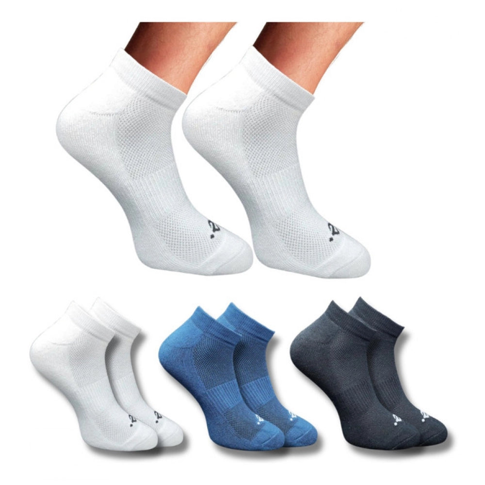 3_Pair Set Unisex Casual Cotton Printed Low Cut Socks · 1372