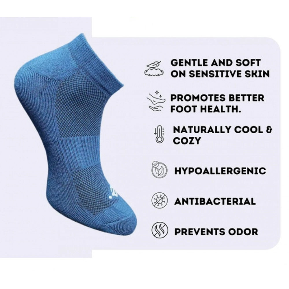 3_Pair Set Unisex Casual Cotton Printed Low Cut Socks · 1372