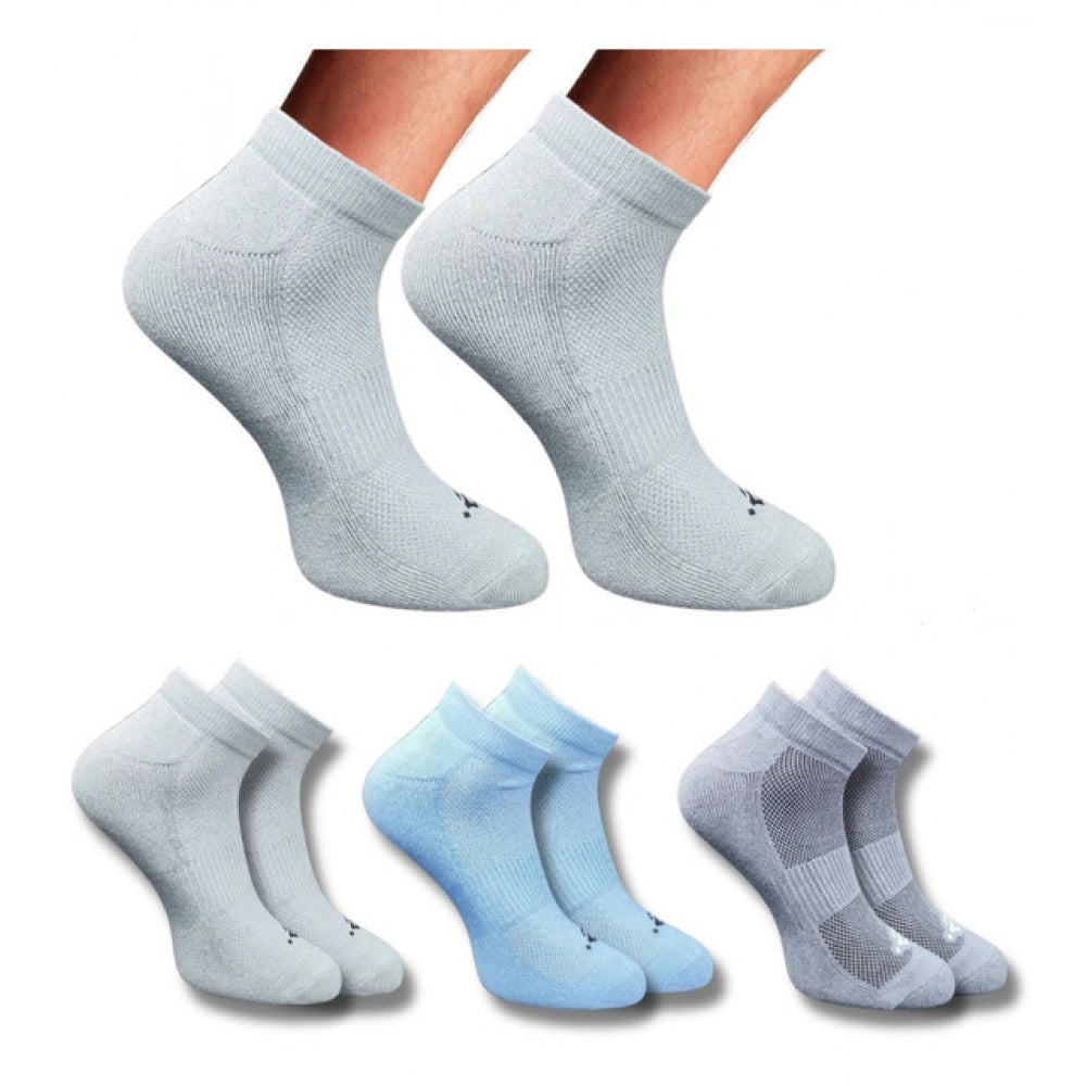 3_Pair Set Unisex Casual Cotton Printed Low Cut Socks · 1373