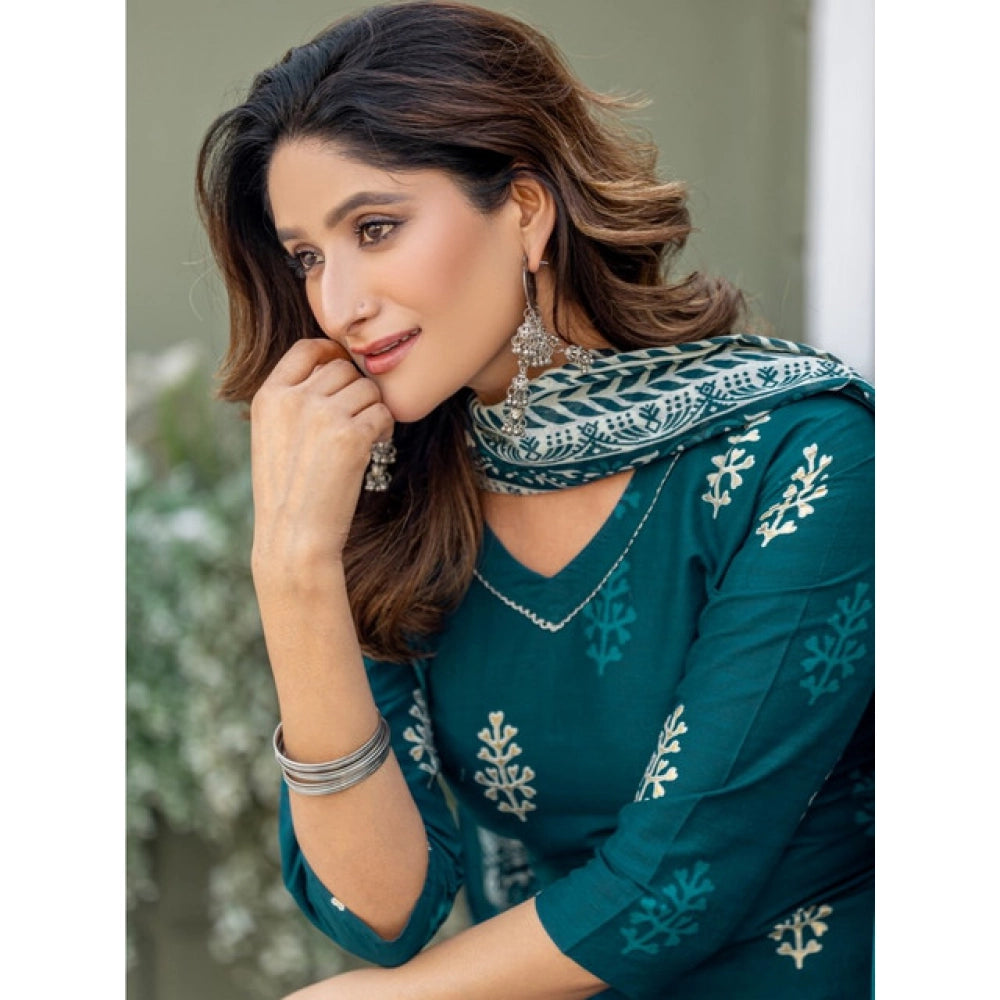 Women's Cotton Blend Printed Kurti — Morpichh