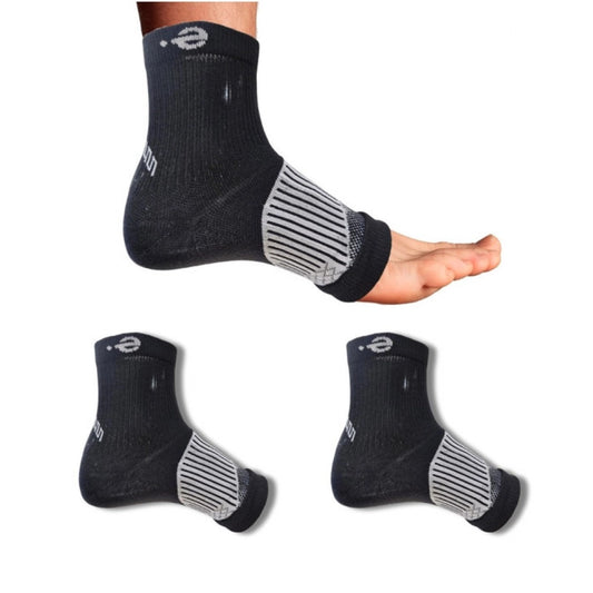 3_Pair Set Unisex Casual Cotton Printed Ankle Length Support · 4336