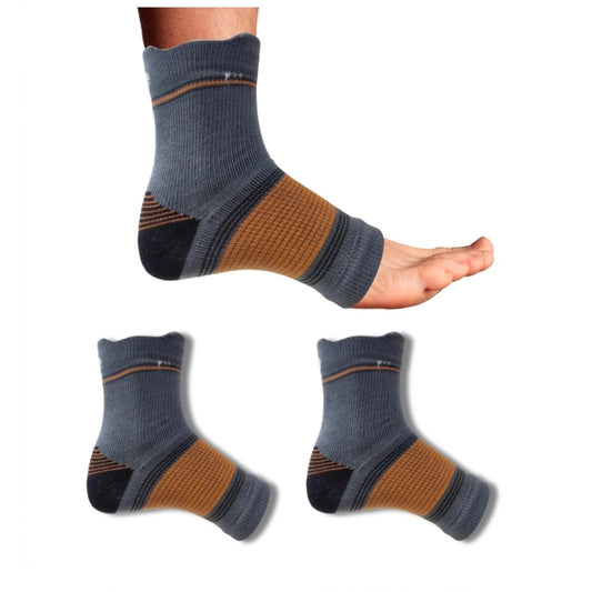 3_Pair Set Unisex Casual Cotton Printed Ankle Length Support · 4346