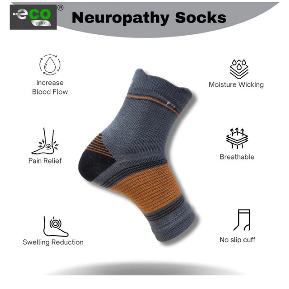 3_Pair Set Unisex Casual Cotton Printed Ankle Length Support · 4346