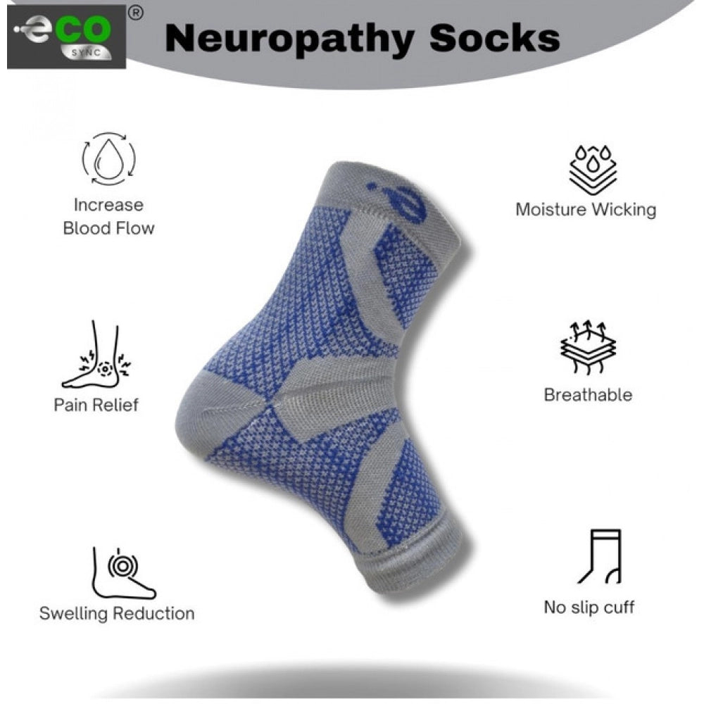 3_Pair Set Unisex Casual Cotton Printed Ankle Length Support · 4347