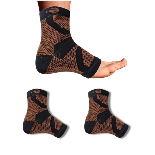 3_Pair Set Unisex Casual Cotton Printed Ankle Length Support · 4351
